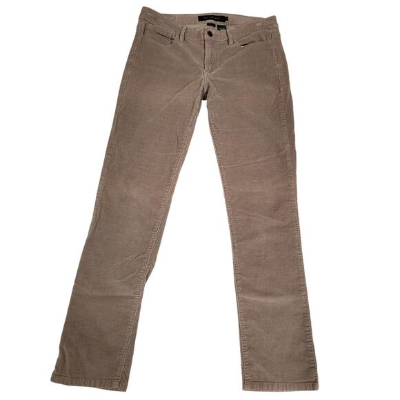 Calvin Klein beige corduroy straight pants womens size 7 - Picture 1 of 7